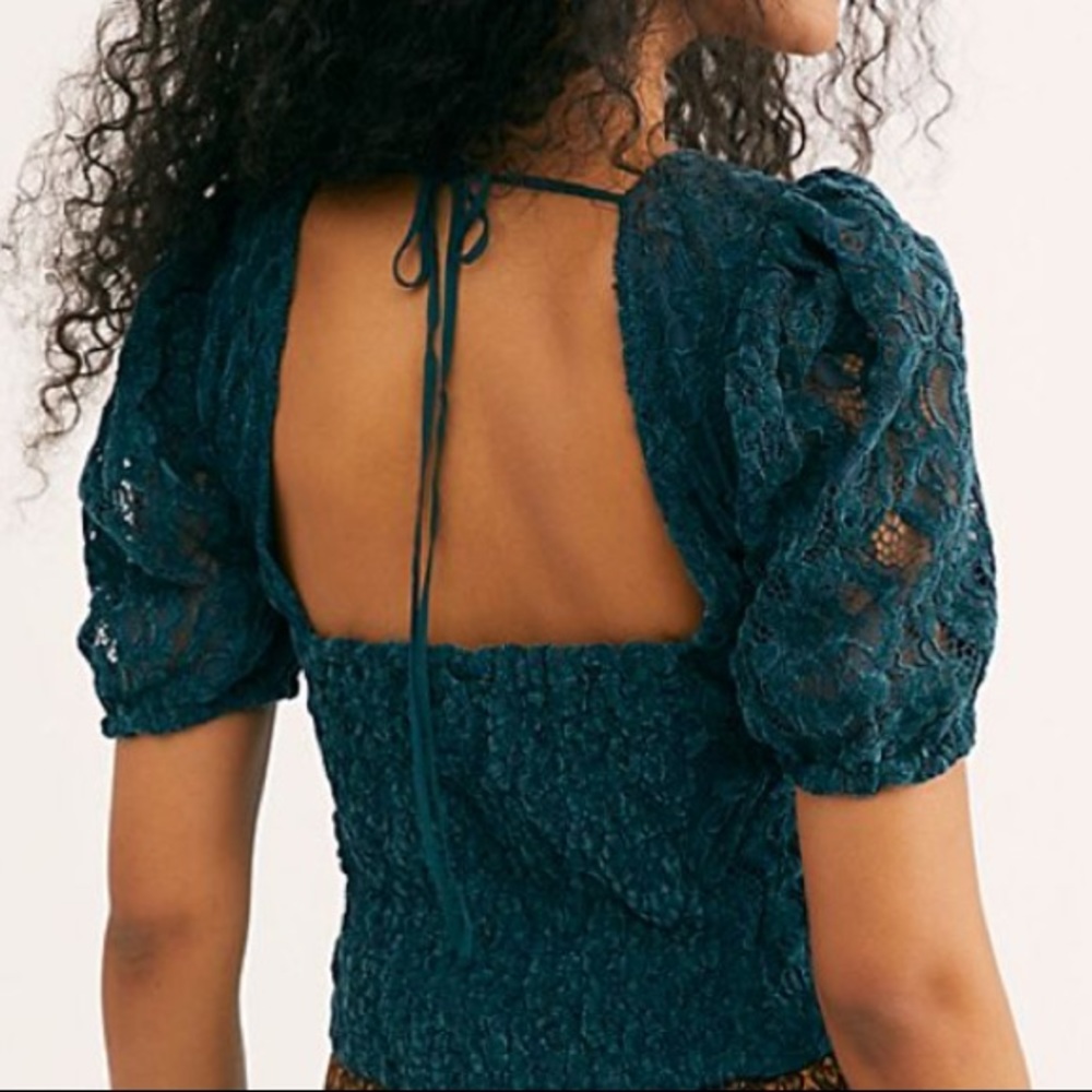 Free People Lace Top